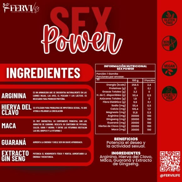 Gomitas Sex Power (Potenciador del deseo sexual para hombres y mujeres) - Imagen 4