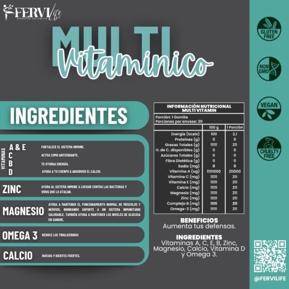 Gomitas Multi Vitamin (Aumenta tus defensas) - Imagen 4