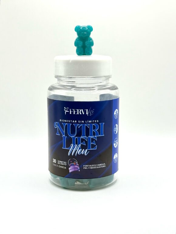 Gomitas Nutri Life Men (Fortalece cabello, piel y musculatura) - Imagen 3