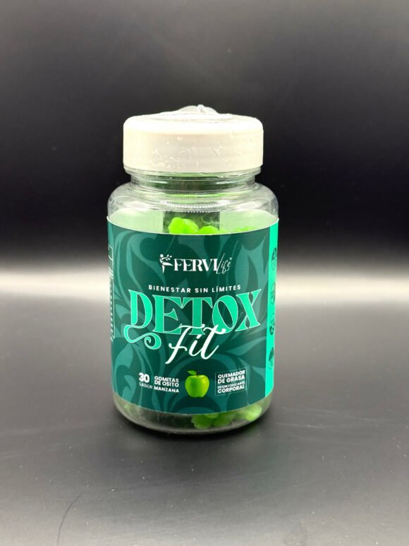 Gomitas Detox Fit (Desintoxicación corporal y quemador de grasa)