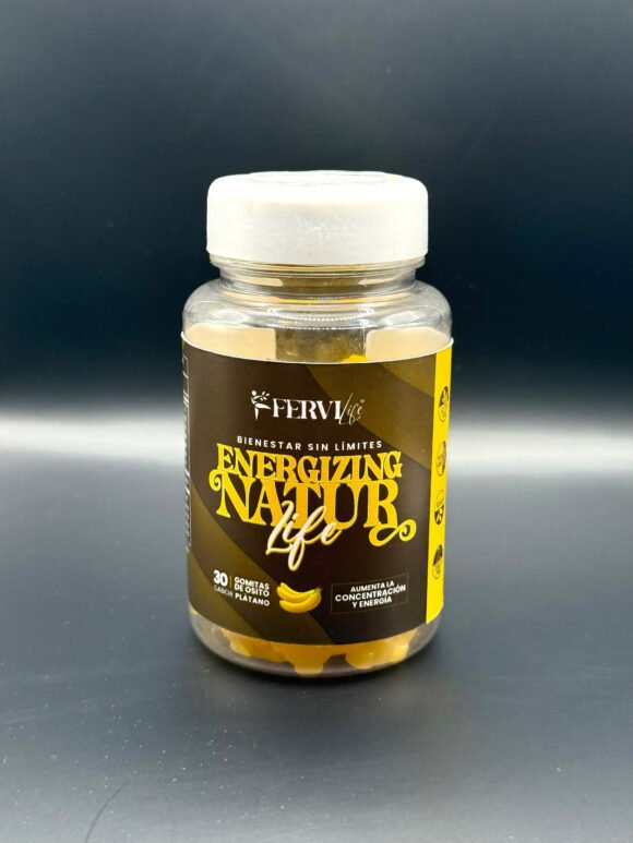 Gomitas Energizing Naturlife (Aumenta la concentración y la energía)