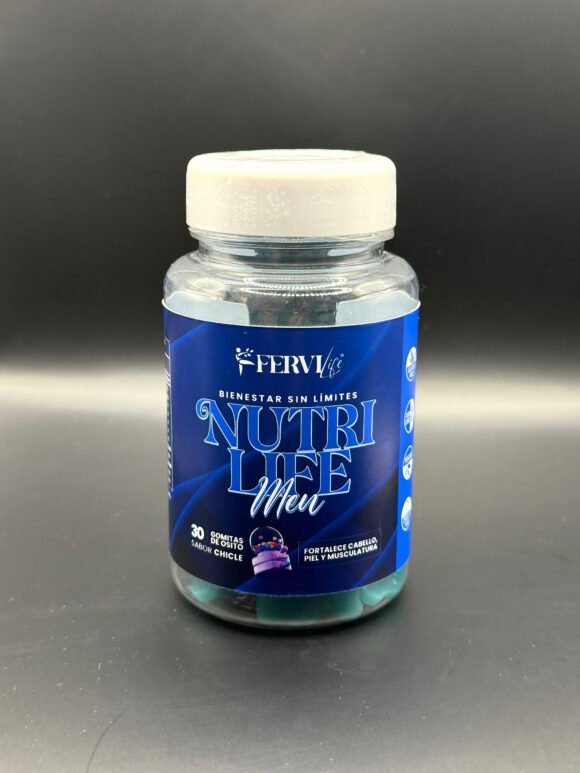 Gomitas Nutri Life Men (Fortalece cabello, piel y musculatura)
