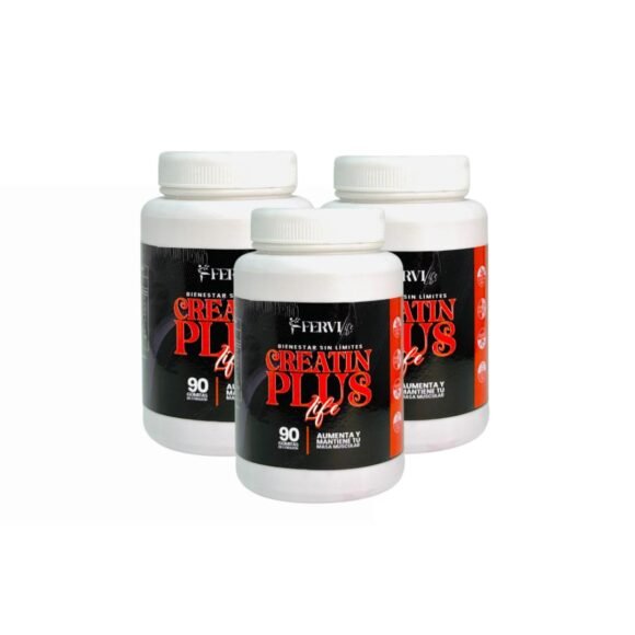 Pack 3 meses Creatin Plus Life 90u (Aumenta y mantiene tu masa muscular)
