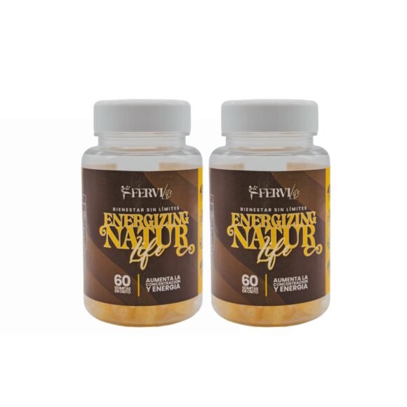 Pack 2 meses Energizing Natur Life (Aumenta la concentración y la energía)
