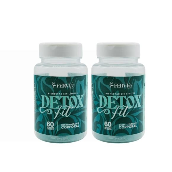 Pack 2 Meses Detox Fit (Desintoxicante Corporal y Quemador de Grasas)