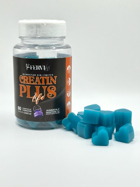 Gomitas Creatin Plus 60 (Aumenta y mantiene tu masa muscular) - Imagen 2